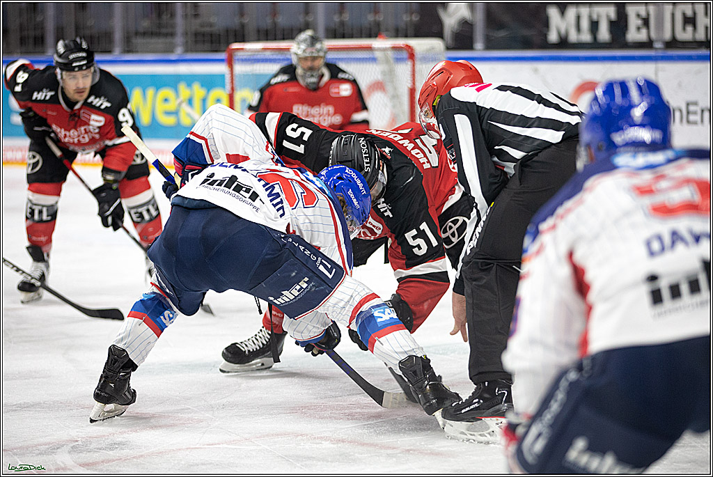 PENNY DEL; Koelner Haie- Adler Mannheim; Koeln, 02.01.2022